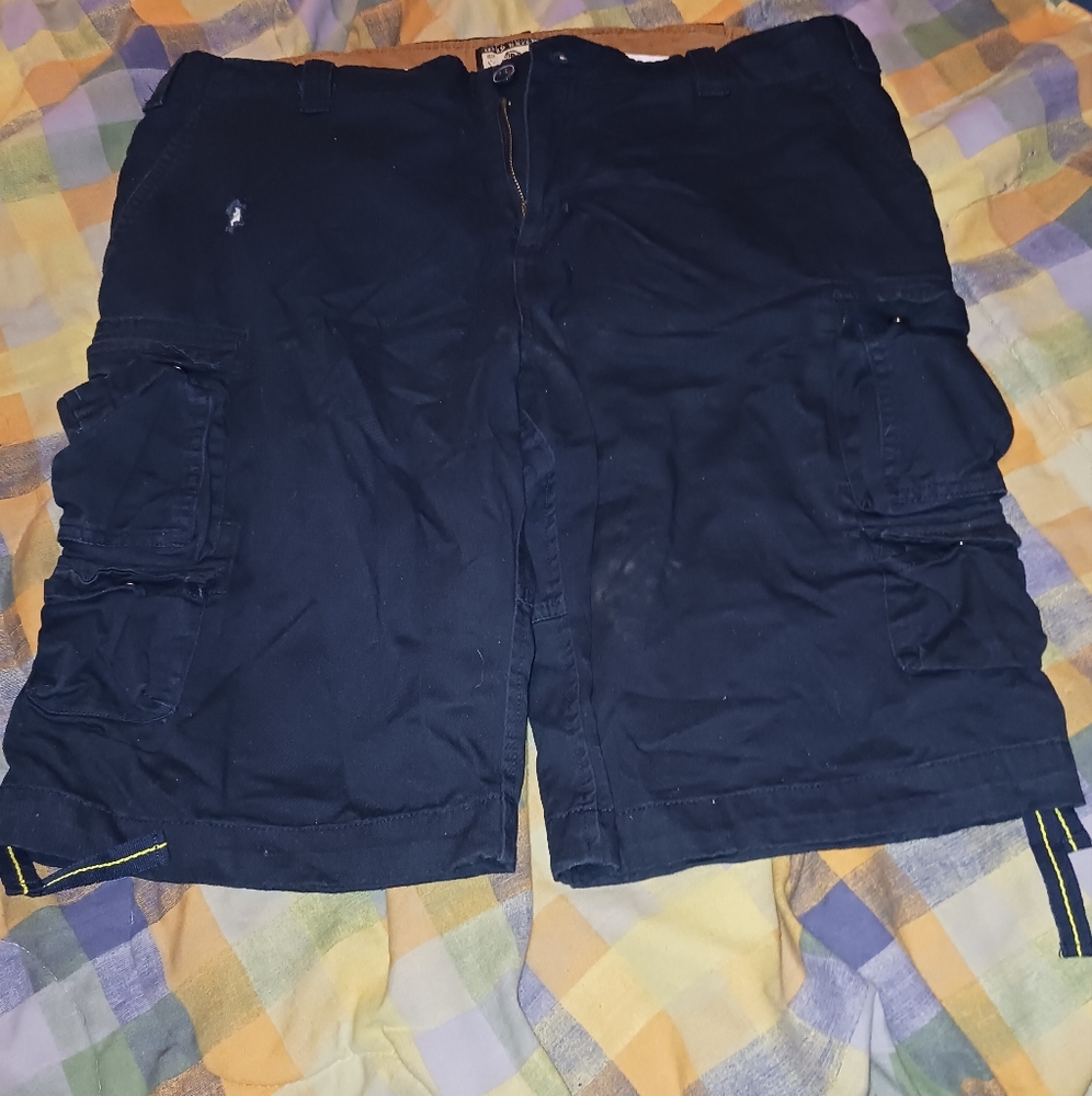 Mens Gray Earth shorts size 40